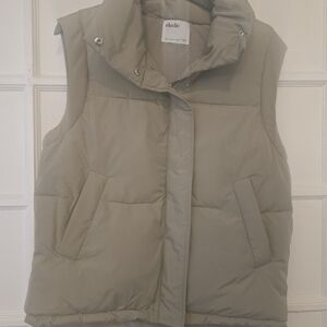 Elodie Women's Beige Puffer Vest
